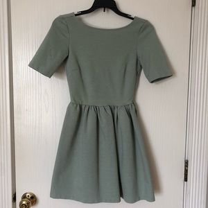 Zara mini dress with deep V back Size XS